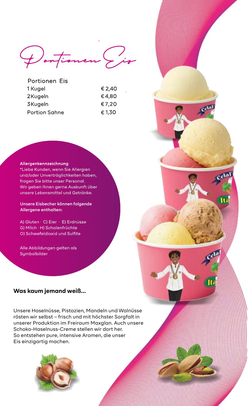 Eiskarte ALPZ Gelato & Cafe – Seite 5