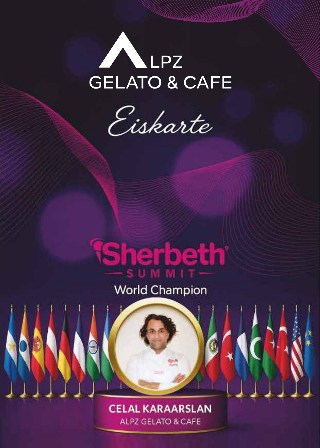 Eiskarte ALPZ Gelato & Cafe – Seite 1