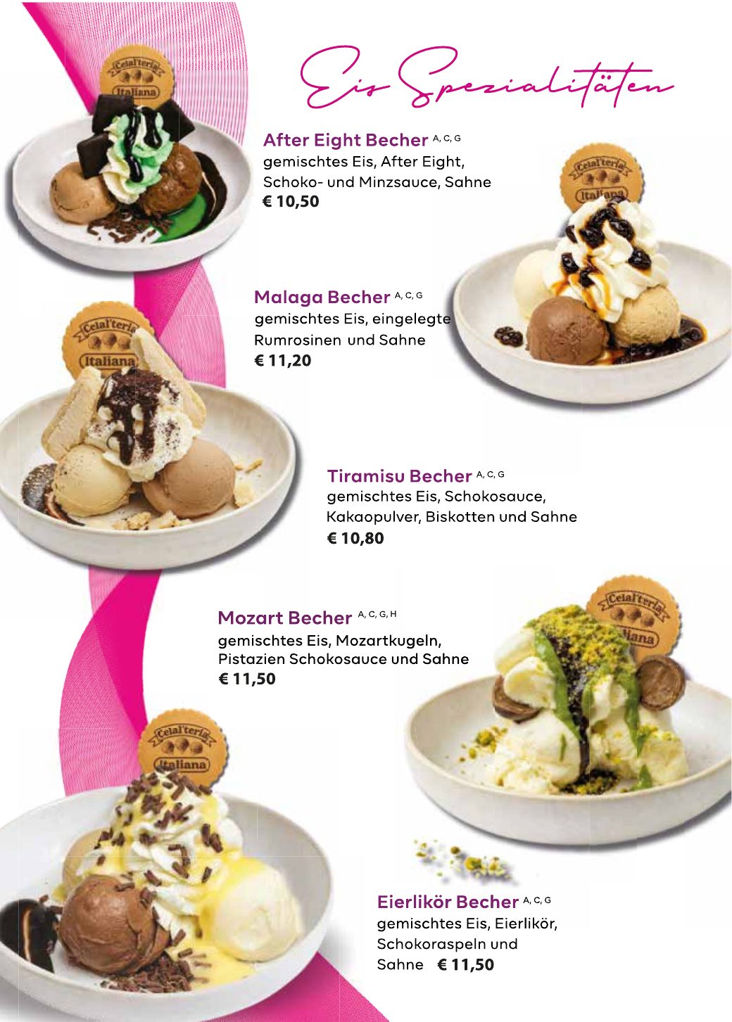 Eiskarte ALPZ Gelato & Cafe – Seite 12