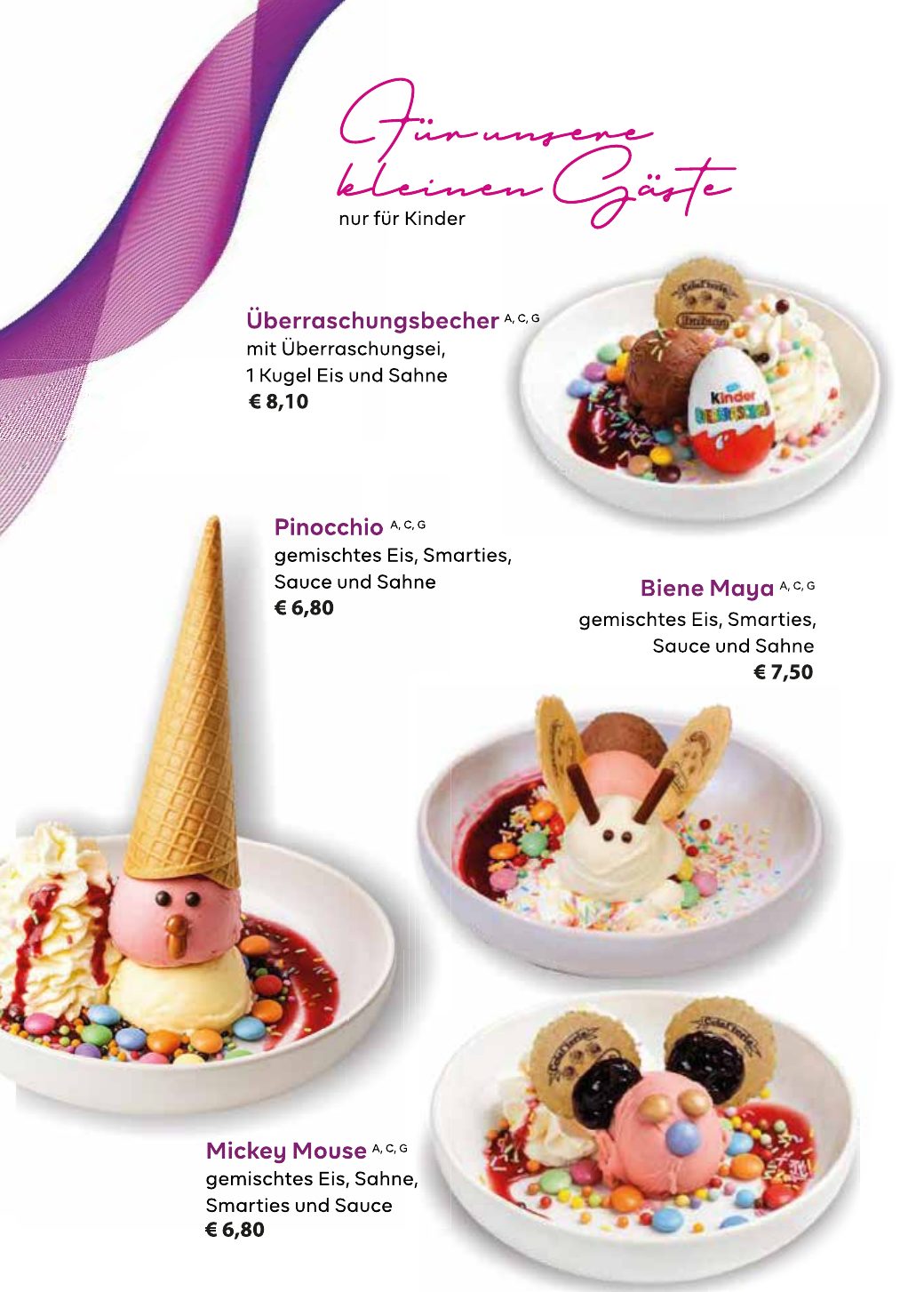 Eiskarte ALPZ Gelato & Cafe – Seite 6