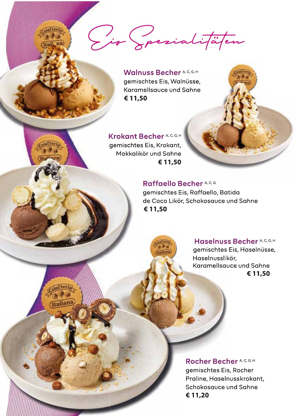 Eiskarte ALPZ Gelato & Cafe – Seite 10