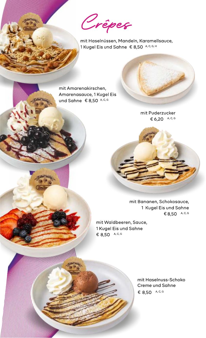 Eiskarte ALPZ Gelato & Cafe – Seite 18